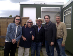 FM with Andy Copping backstage at Download Festival 10 June 2011