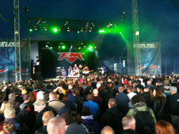 FM live onstage at Download Festival 10 June 2011