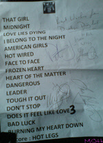 FM Indiscreet 25 Live Manchester - setlist - copyright The MOH