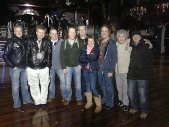 FM with VIP Pledgers Rich and Karen Manley - Middlesbrough Empire 05 Dec 2012