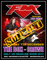 FM at The Box Crewe 7 Dec 2013 poster