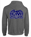 FM - Tough It Out Live Hoodie - back - dark heather