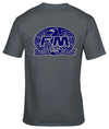 FM - TOUGH IT OUT LIVE T-shirt - back - charcoal grey
