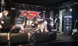 FM gear going up at the Rock Temple in Kerkrade