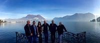 FM band and crew enjoy Lake Lugano 17 Nov 2015