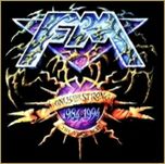 FM - "ONLY THE STRONG: THE VERY BEST OF FM 1984-1994" cover artwork